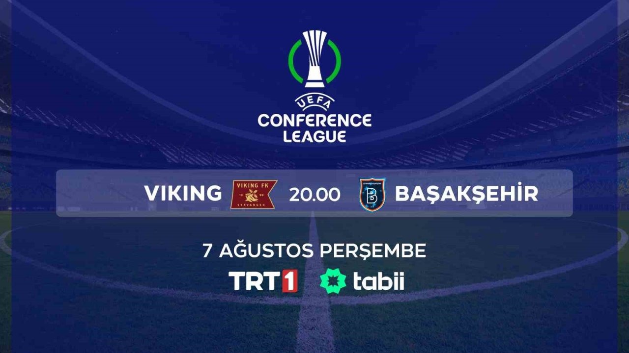 Viking - Başakşehir eleme heyecanı canlı yayınla TRT 1’de