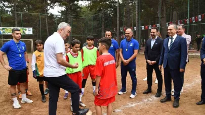 Zorkun Yaylası’nda Samet Aybaba futbol turnuvası başladı