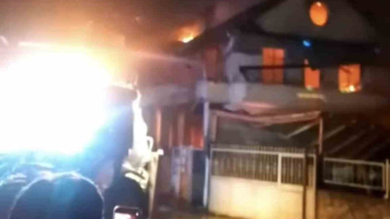 Mersin’de yayla evinde korkutan yangın