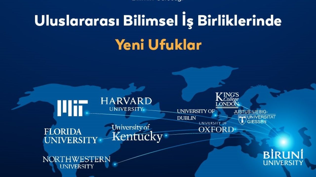 Biruni Üniversitesi’nden uluslararası bilimsel iş birlikleri