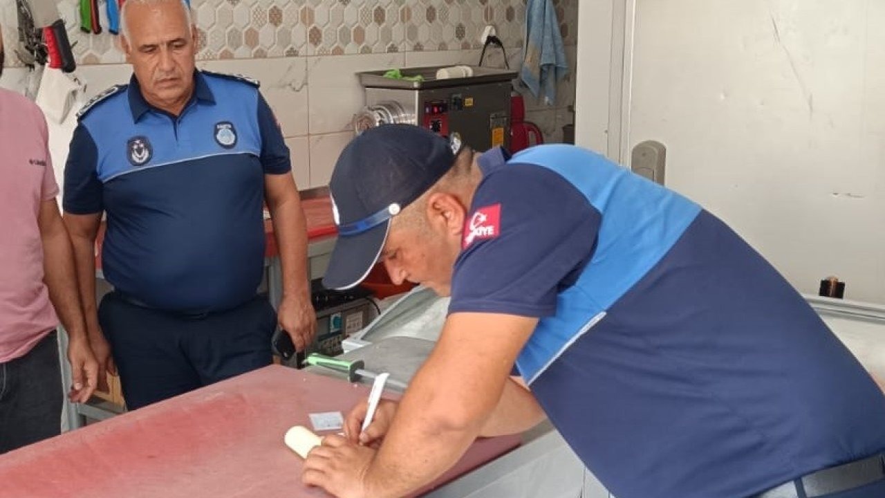 Hijyen kurallarına aykırı et taşımaya ceza yazıldı