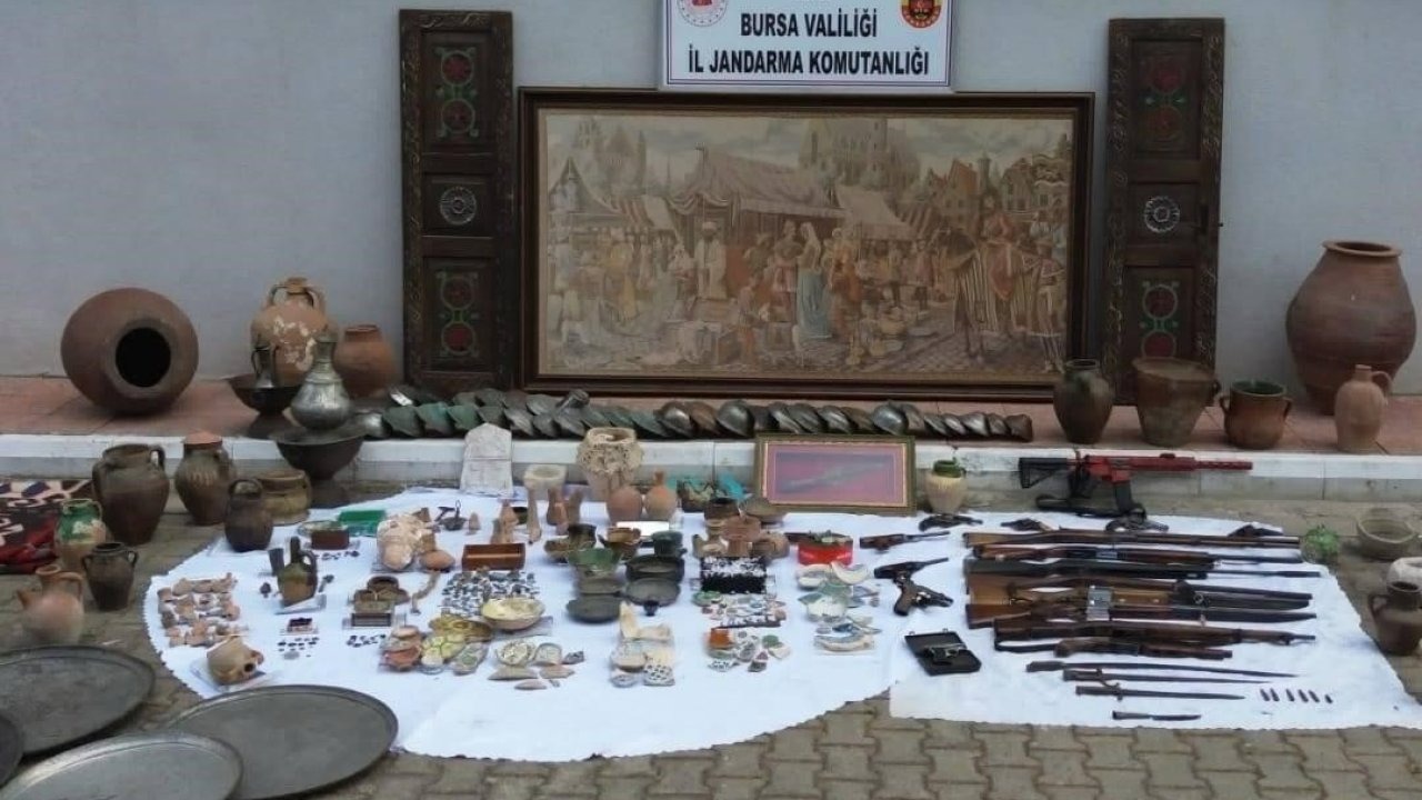 İznik’te jandarma 4.5 milyon dolar değerinde tablo ele geçirdi