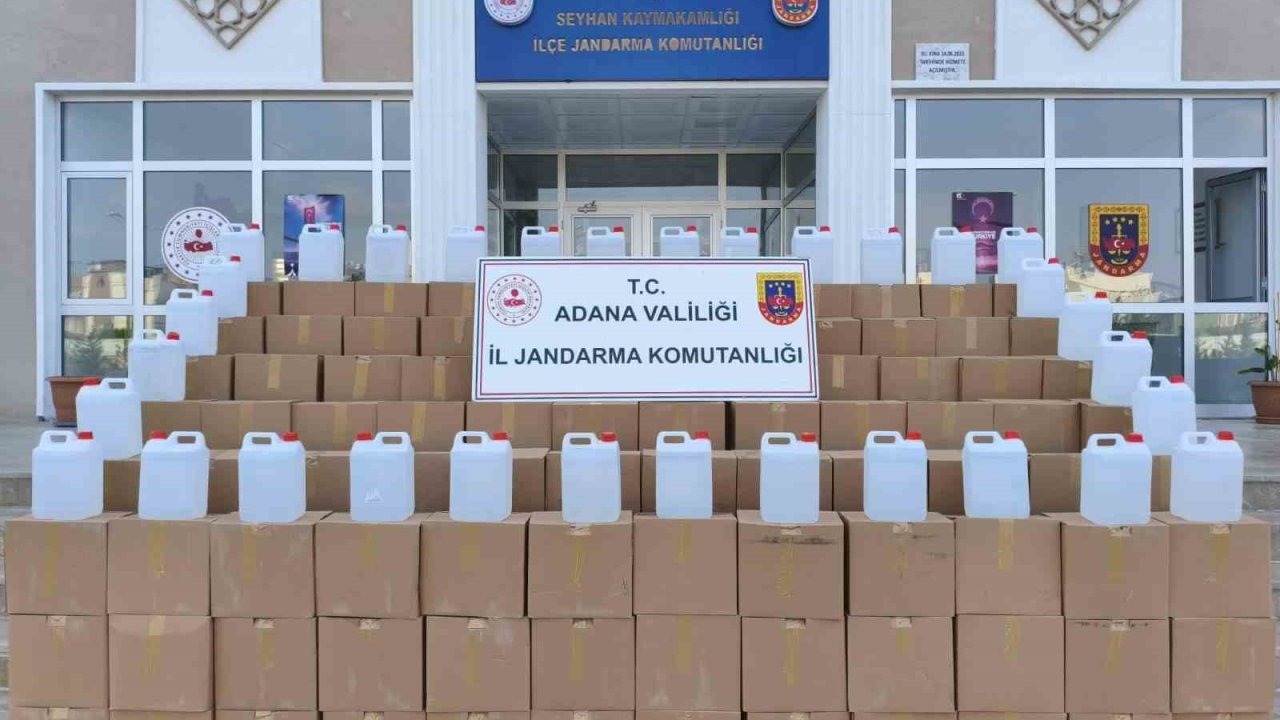 Tır dorsesinde 2 bin 920 litre etil alkol ele geçirildi
