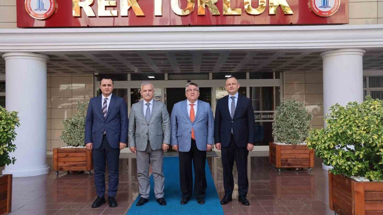 Zonguldak Vali Yardımcılarından Rektör Özölçer’e ziyaret