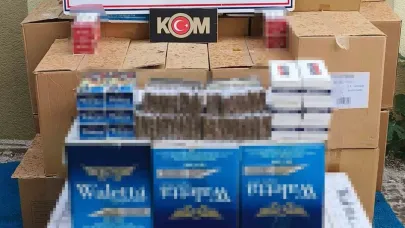 Tekirdağ’da kaçak makaron operasyonu: 2 gözaltı