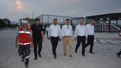 AK Parti’li Baybatur Demirci’de yatırımları inceledi