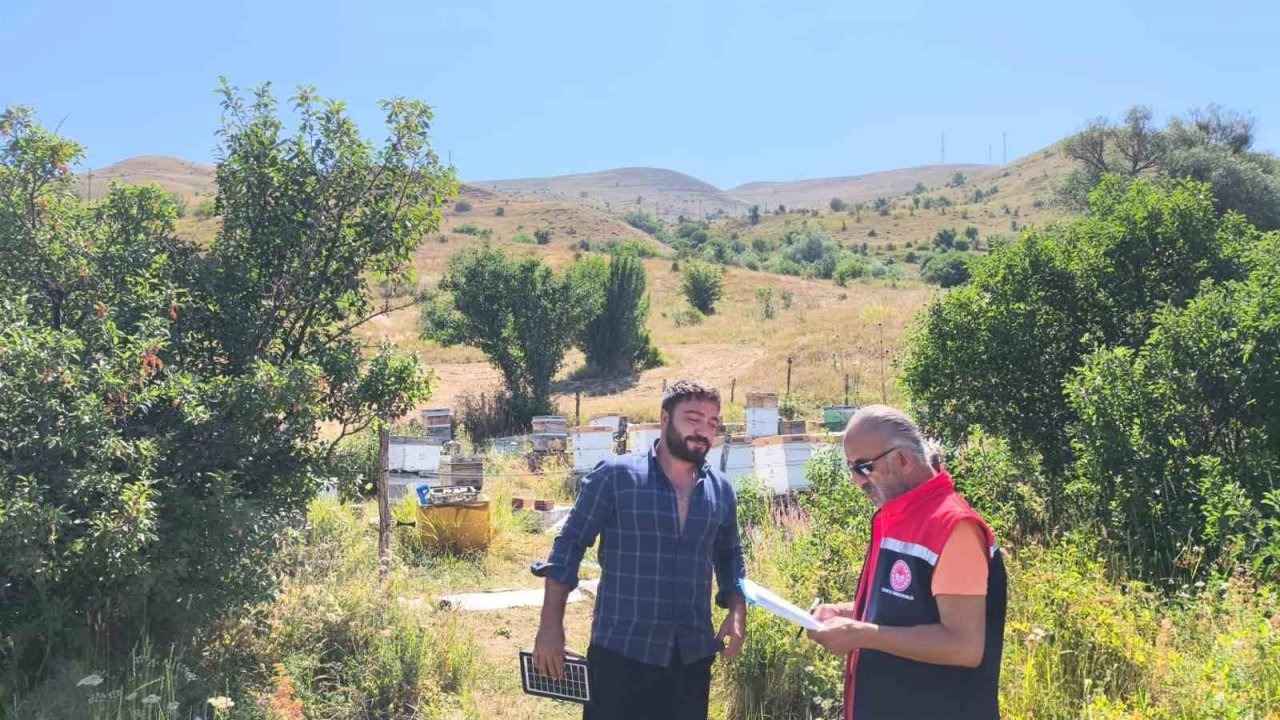 Bayburt’ta arılı kovan desteklemesi kapsamında tespit çalışmaları başladı