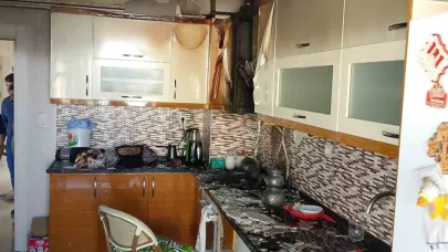 Kahramanmaraş’ta ikamet yangını