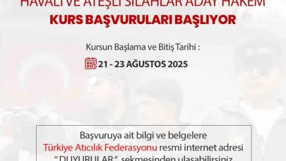 Elazığ’da aday hakem kursu düzenlenecek