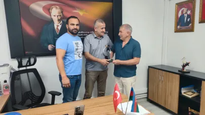 Spor Hizmetleri Şube Müdürü Erdinç Güraras’a Ziyaret