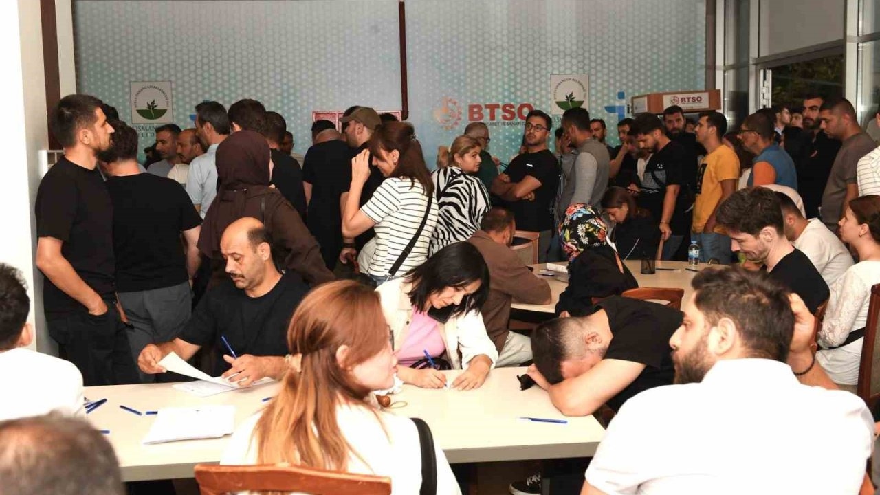 Osmangazi’de istihdam buluşması doldu taştı