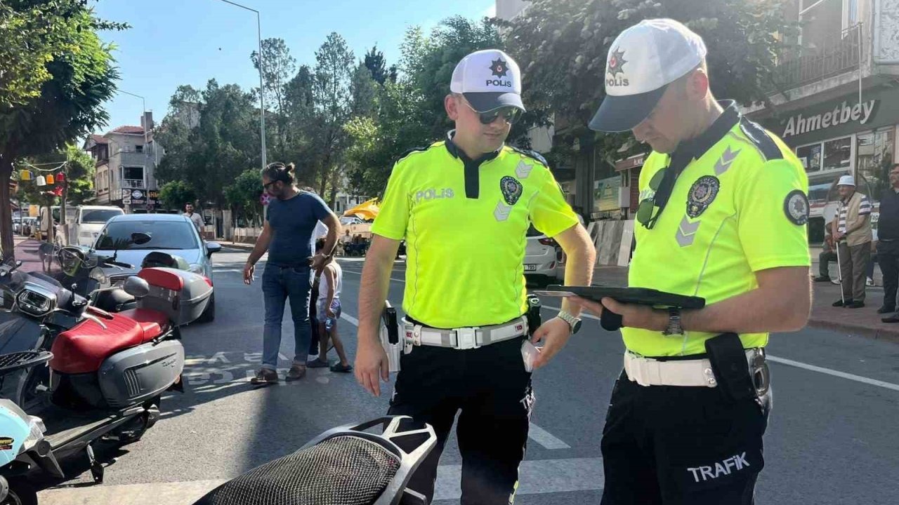 Hayrabolu’da motosiklet denetimi yapıldı