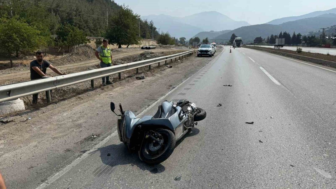 Osmaniye’de iki motosiklet çarpıştı: 2 yaralı