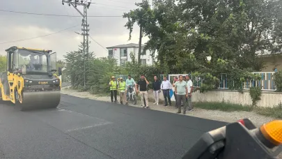 Iğdır’da Yaycı Köyü Yoluna BSK Asfalt Çalışması Tamamlandı