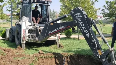 Iğdır Millet Bahçesi’nde Temizlik ve Peyzaj Çalışmaları Sürüyor