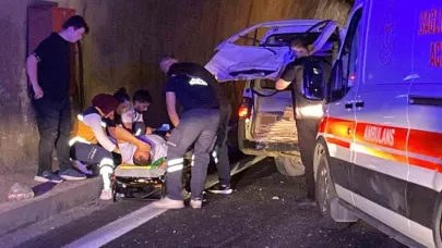 TEM Otoyolu’nda 7 araç kazaya karıştı: 5 yaralı