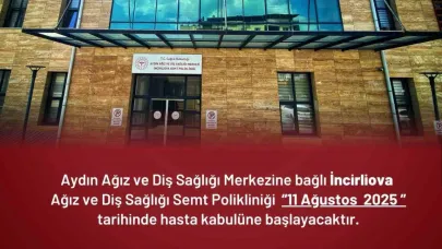 İncirliova’ya yeni diş sağlığı hizmeti
