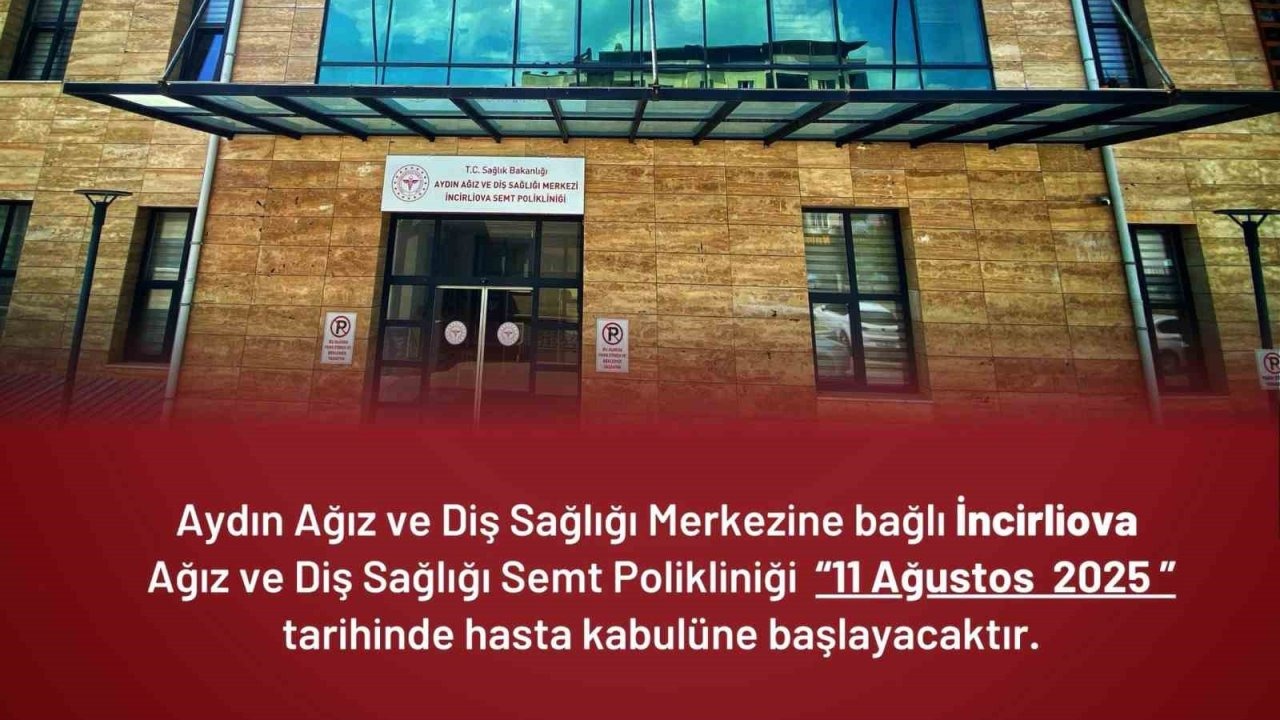 İncirliova’ya yeni diş sağlığı hizmeti