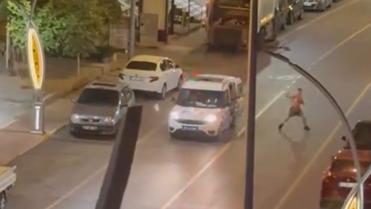 Yalova’da bıçakla yoldan geçen araçlara saldıran zanlı yakalandı