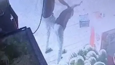 Marulu beğenmeyince çalışanı döven bekçi, adliyeye sevk edildi