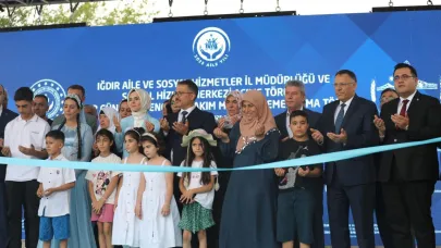 Bakan Göktaş Iğdır’da Açılış ve Temel Atma Törenine Katıldı