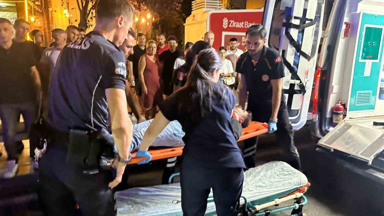Tekirdağ’da motosiklet kazası: Kask hayat kurtardı