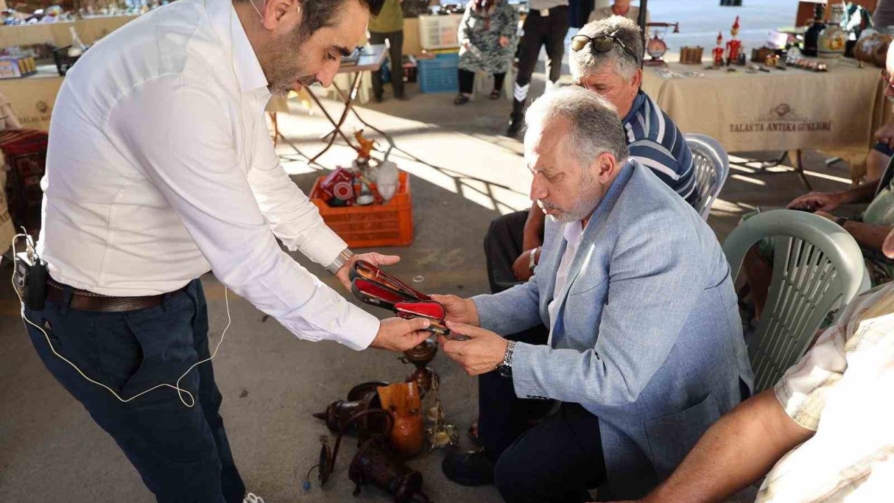 Antikacılar Talas’ta toplandı