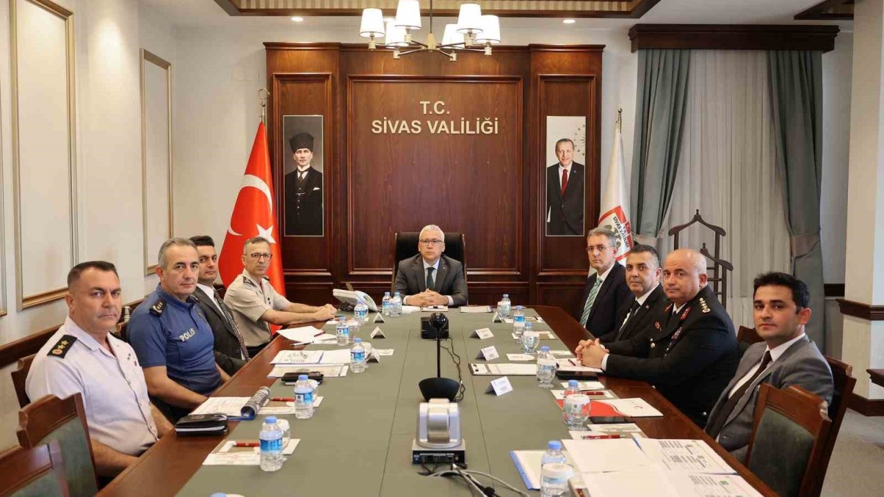 Sivas’ta asayiş olayları önceki yılın aynı dönemine göre yüzde 16 azaldı