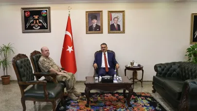 Iğdır İl Jandarma Komutanlığı’na Atanan Tuğgeneral Zafer Özden, Görevine Başladı