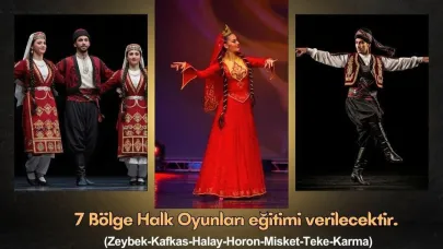 Iğdır Belediyesi’nden Yetişkinlere Halk Oyunları Kursu