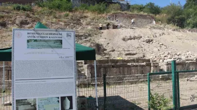 Bolu Antik Stadion’da kazı çalışmaları başladı