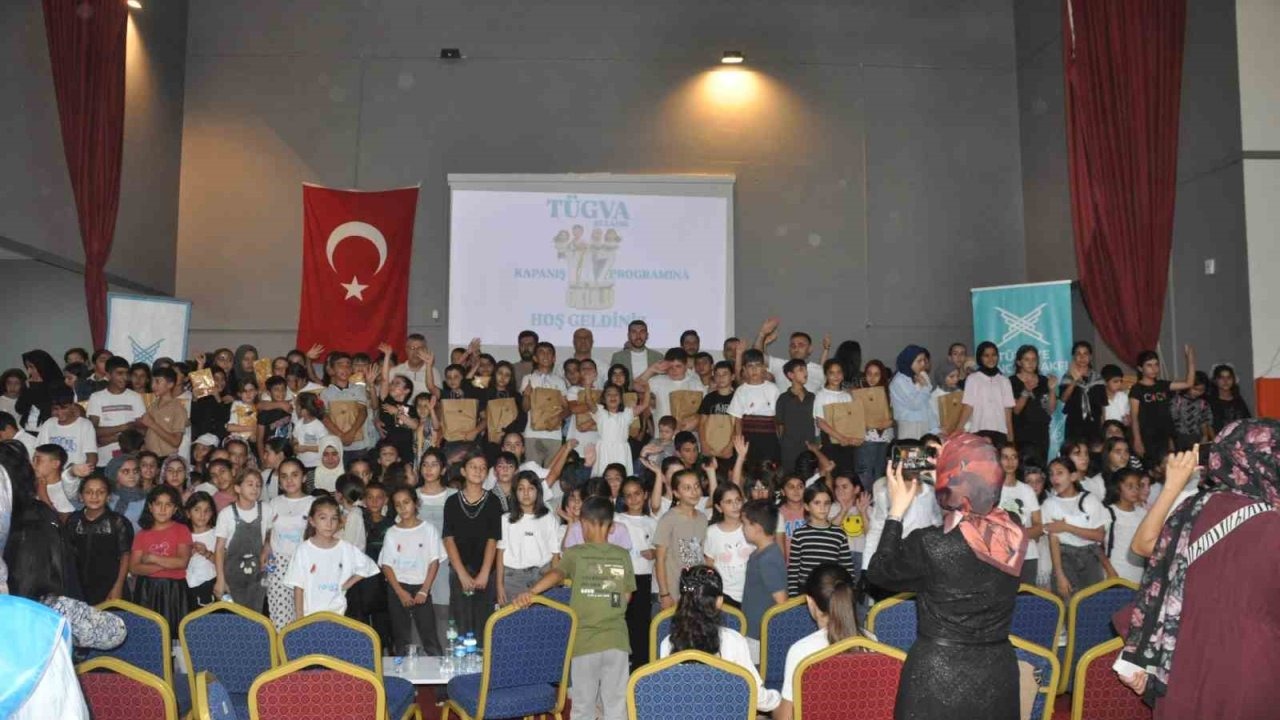 Bulanık’ta TÜGVA yaz okulu kapanış programı düzenlendi