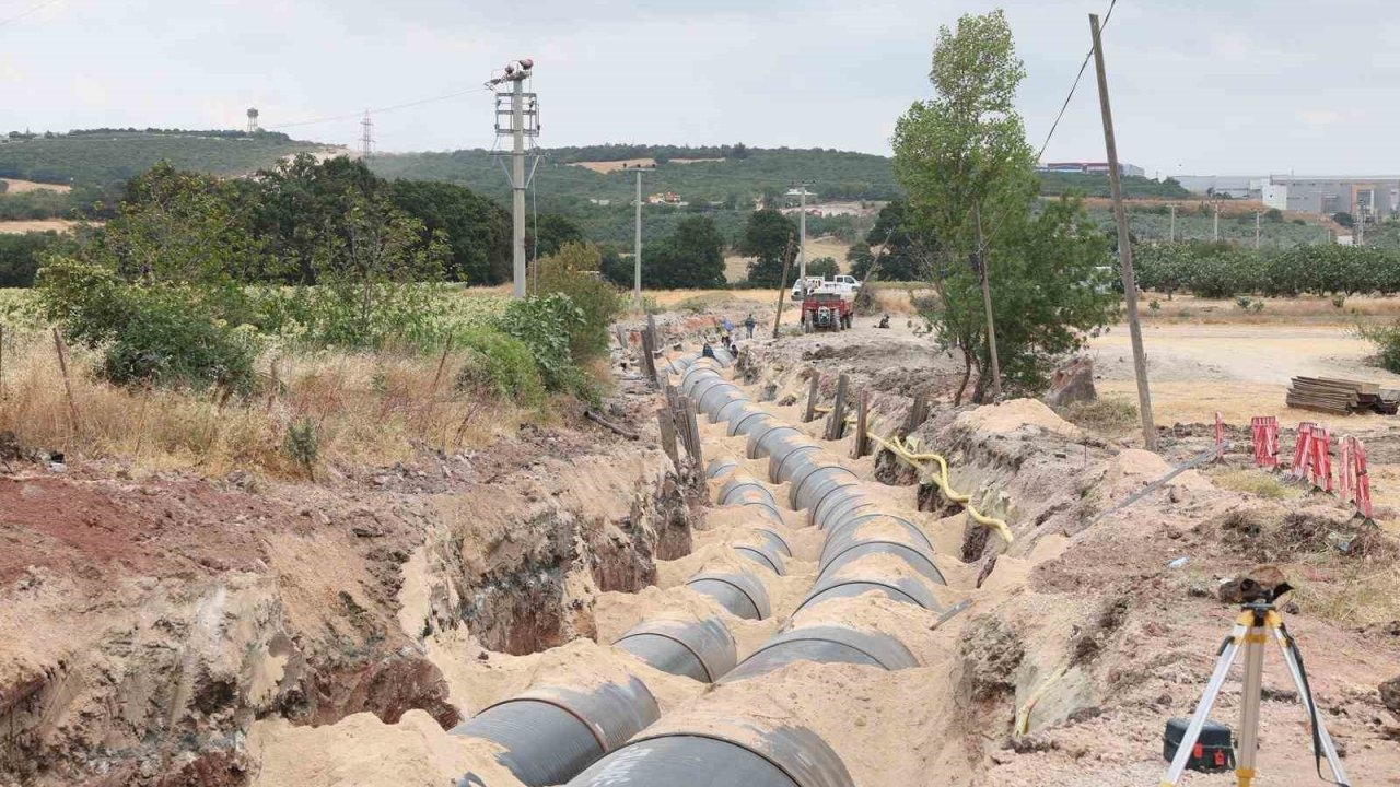 Çınarcık Barajı’nın suyu 1 Eylül’de Bursa’yla buluşuyor