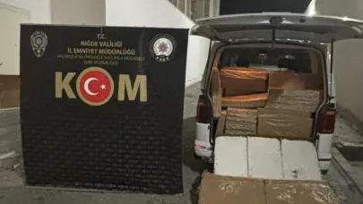 Niğde’de kaçakçılık operasyonu: 8 şüpheli yakalandı