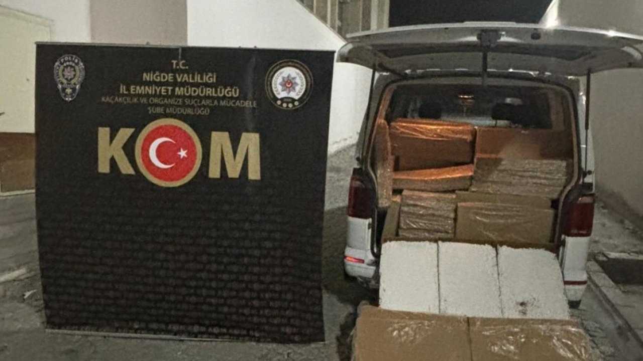 Niğde’de kaçakçılık operasyonu: 8 şüpheli yakalandı