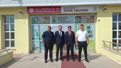 İl Müdürü Şahin’den Aralık Gençlik ve Spor İlçe Müdürlüğü’ne Ziyaret