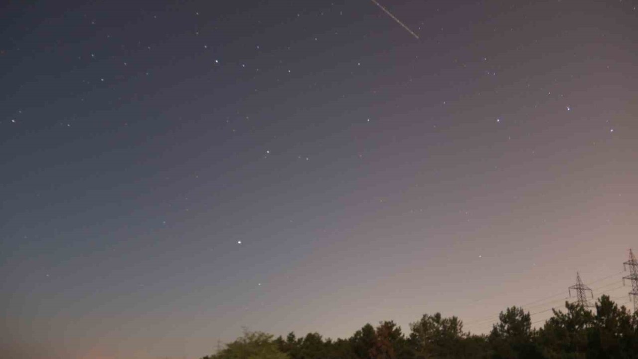 Perseid meteor yağmuru Eskişehir’de görsel şölen oluşturdu