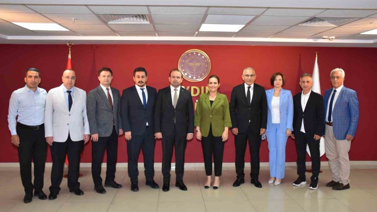 Bakanlık heyeti Aydın’daki sağlık yatırımlarını inceledi