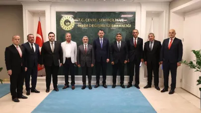 Milletvekili Alagöz ve Başkanlardan Bakan Kurum’a Ziyaret