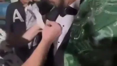 Bursa’da düğünde sıra dışı hediye: Damada 400 bin liralık çek taktı