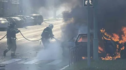 Ukrayna’dan Rusya’nın Belgorod şehrinde bir araca İHA saldırısı