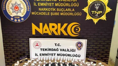 Tekirdağ’da zehir tacirlerine yönelik operasyon: 6 kişi tutuklandı