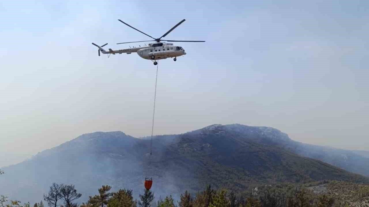 Mersin Silifke’deki orman yangını 3’üncü gününde