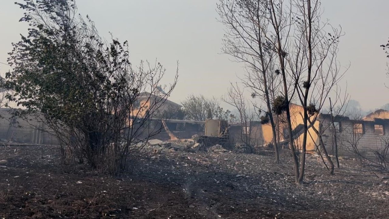 Kocaeli’deki orman yangının enerjisi 22.5 saat sonra düştü