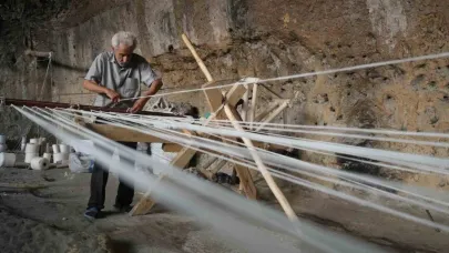 Gaziantep’te kendircilik mesleğini yapan 2 usta kaldı