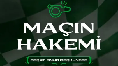 Alagöz Holding Iğdır FK’nın Sakaryaspor Maçını Reşat Onur Coşkunses Yönetecek