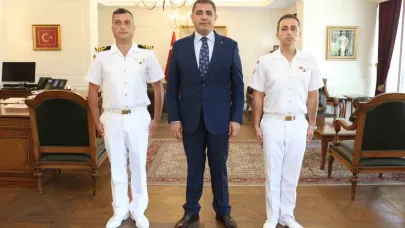 Yeni komutan Vali Aslan ile buluştu