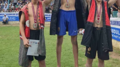 Hakkarili sporcu Ediş Türkiye üçüncüsü oldu