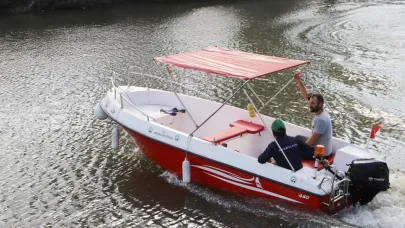 Kura Nehri’nde tekneler yeniden boy gösterdi