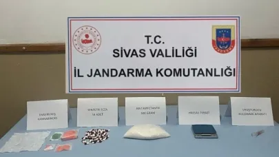 Sivas’ın 2 ilçesinde uyuşturucu operasyonu: 1 kişi tutuklandı